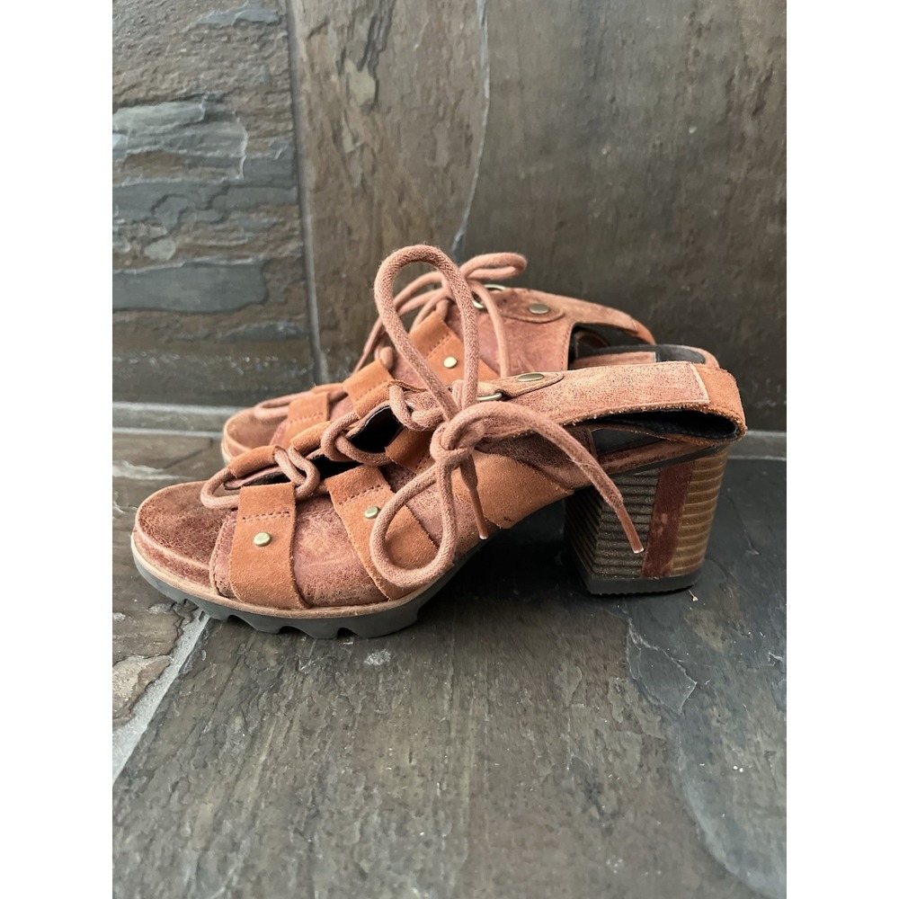 Sorel Addington Wedge Sandals Size 6.5